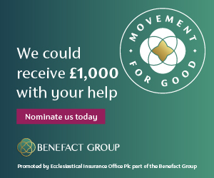 Movement for Good – nominate our charity